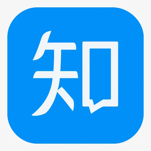 知乎 平台图标