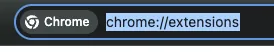 Chrome安装步骤：打开扩展管理页